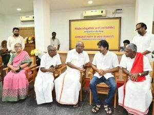 The deadlock is breaking, Joseph Vijay to take oath as C.M today in Tamil Nadu.