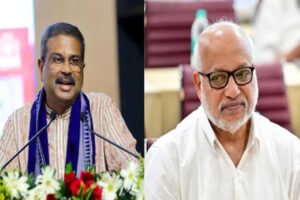 MA Baby demands Union Education Minister Dharmendra Pradhan’s resignation.