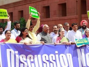‘India’ march to Election Commission office in Delhi today.